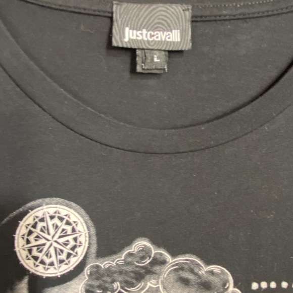 Rare JustCavalli Skull Tee Unisex - Picture 9 of 10